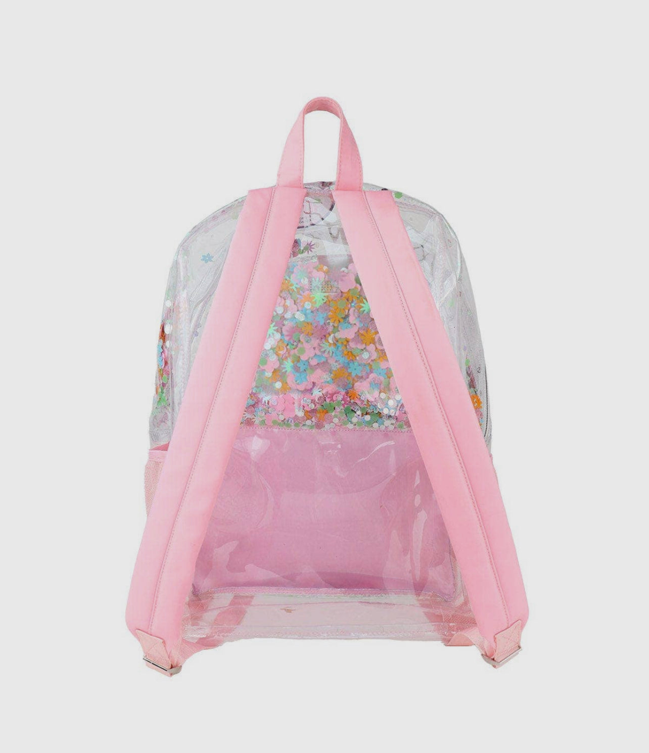 Flower Shop Confetti Clear Backpack