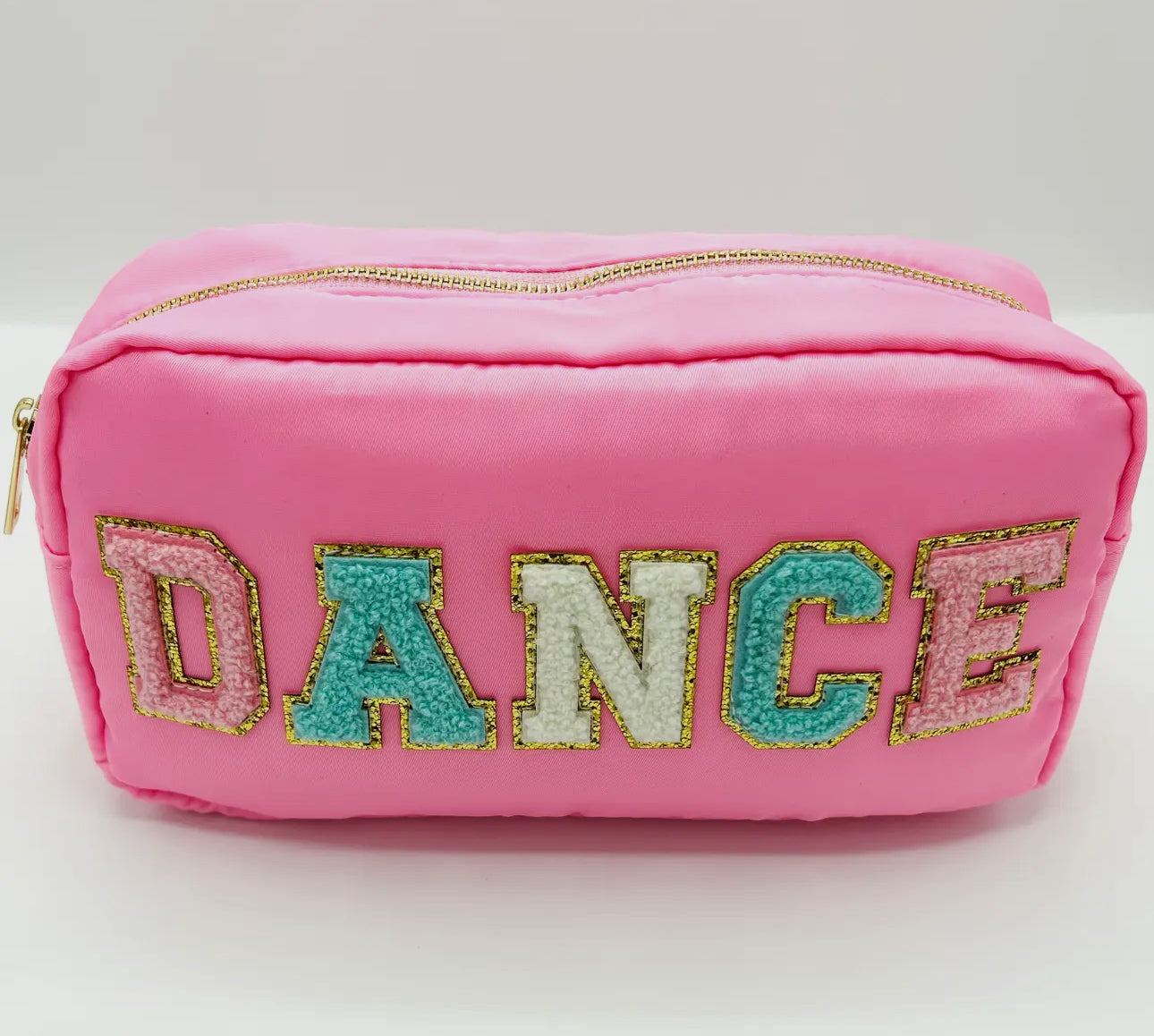 Dance Varsity Letter Patch Cometic/Toiletry Bag