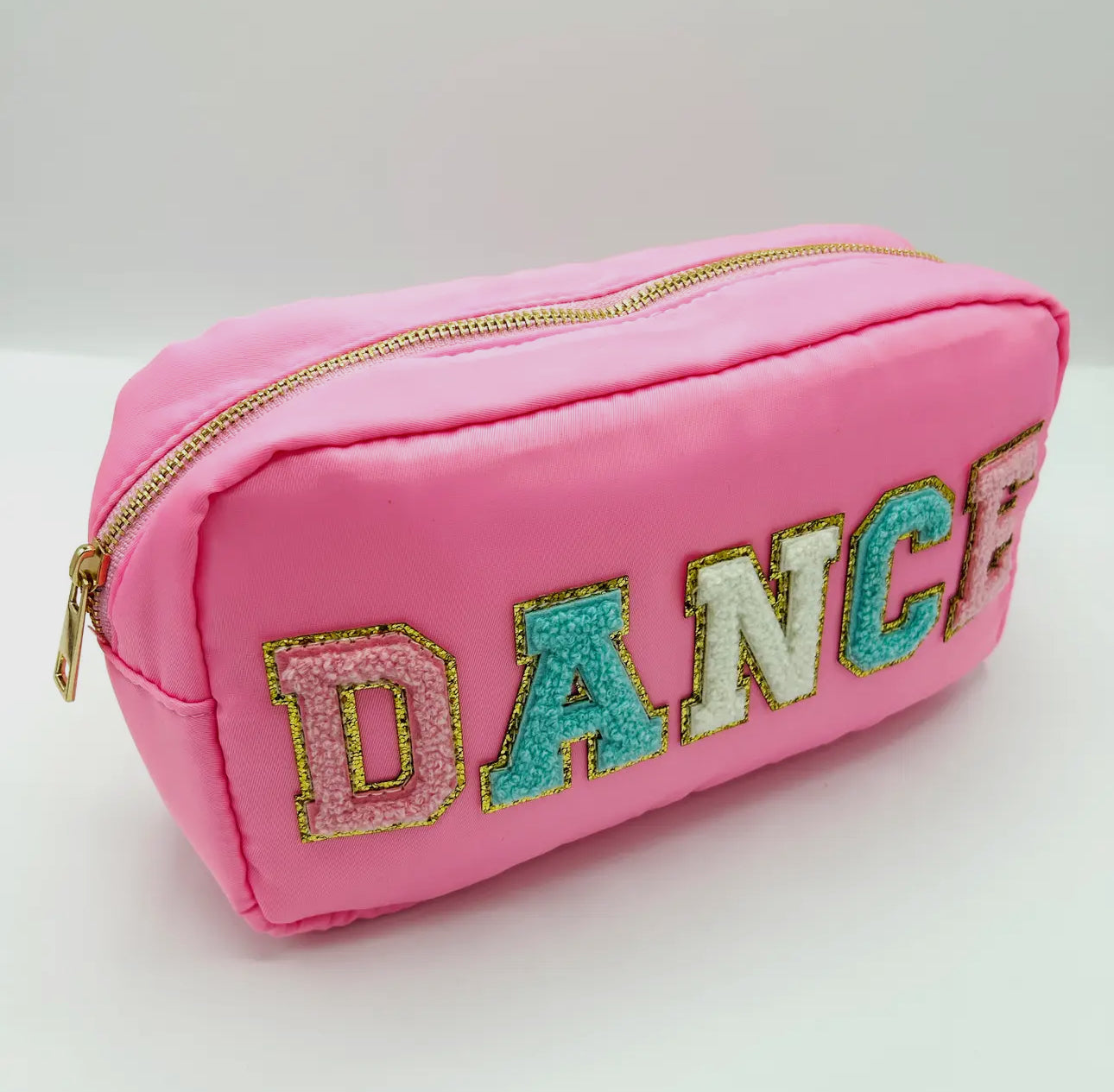 Dance Varsity Letter Patch Cometic/Toiletry Bag