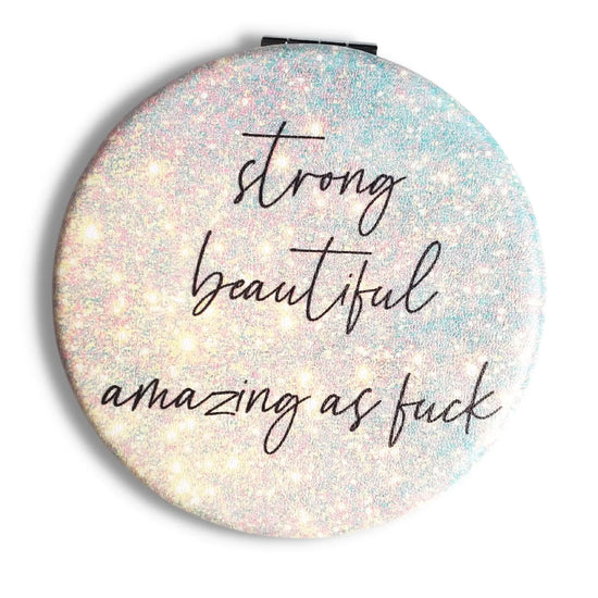 STRONG BEAUTIFUL COMPACT MIRROR