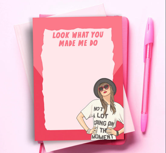 Taylor Swift Notepad