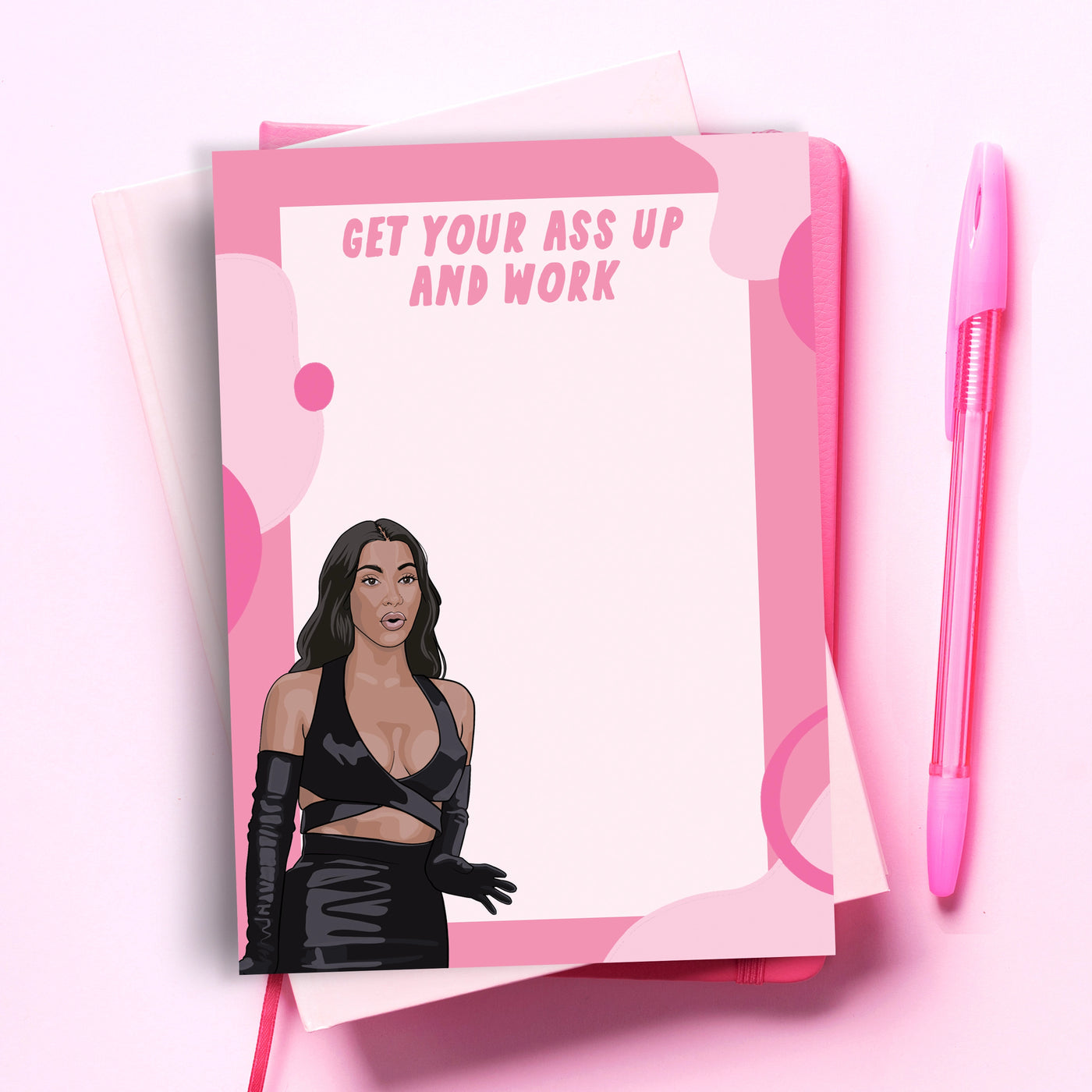 Kim Kardashian Notepad