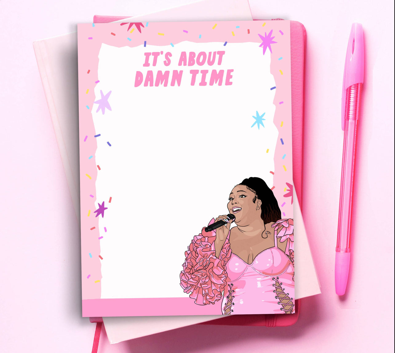 Lizzo Funny Notepad