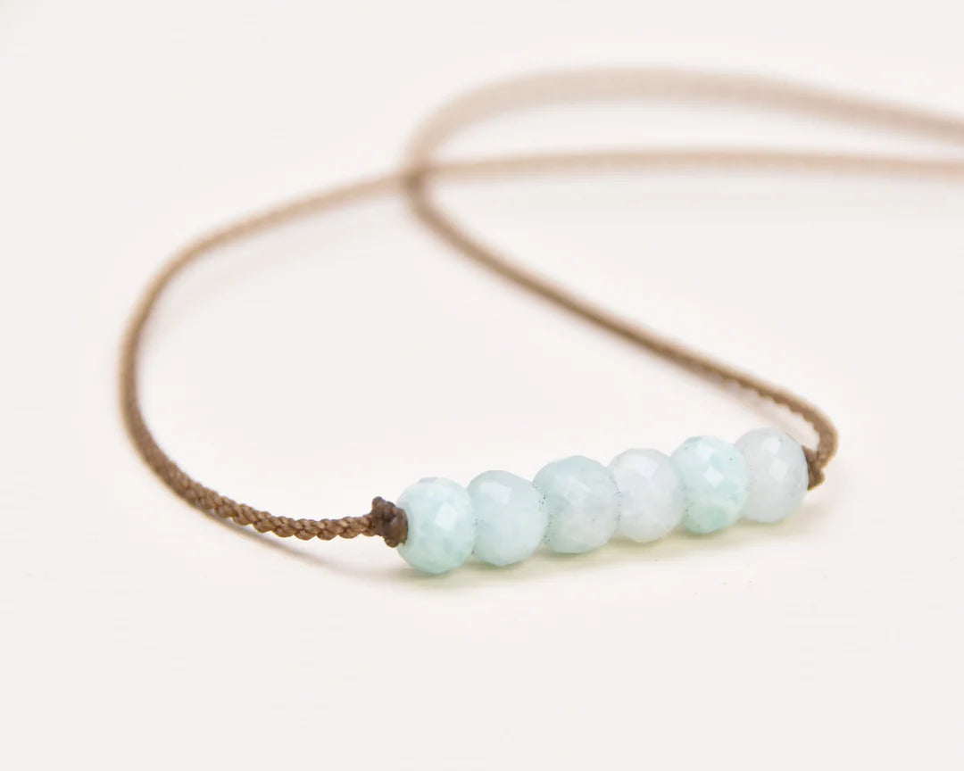 BOHEMIAN NECKLACE - AMAZONITE