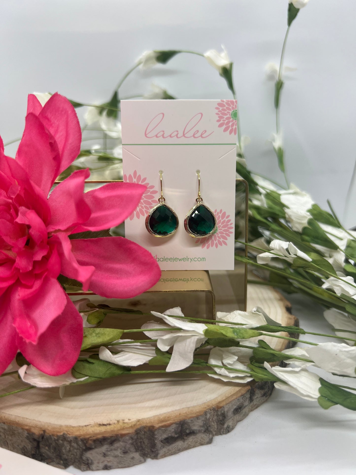 Emerald Green Earrings