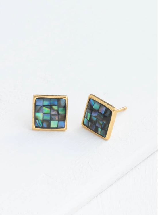 Delighted-in Earrings in Abalone