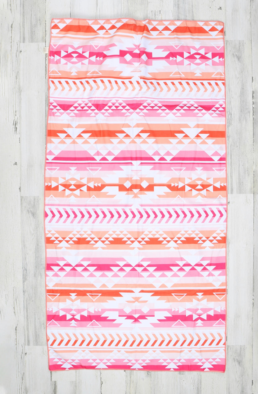 Aztec Beach Towel / Tote Bag