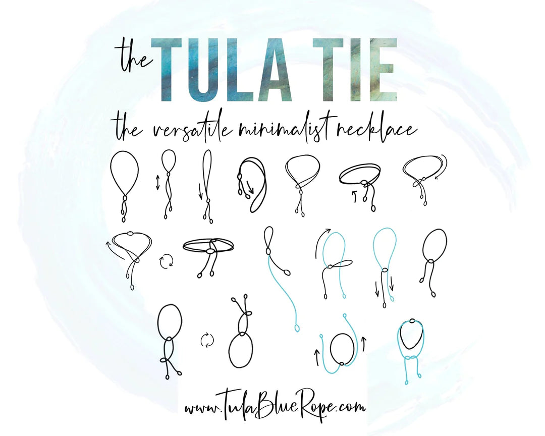 THE TULA TIE - THE MINIMALIST VERSATILE NECKLACE