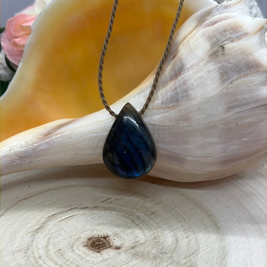 Labradorite Stone Pendant