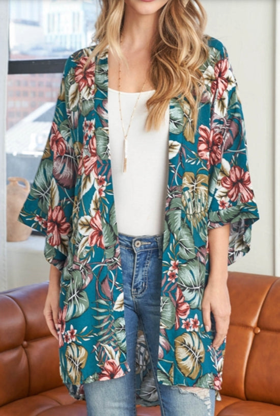 Tropical Kimono