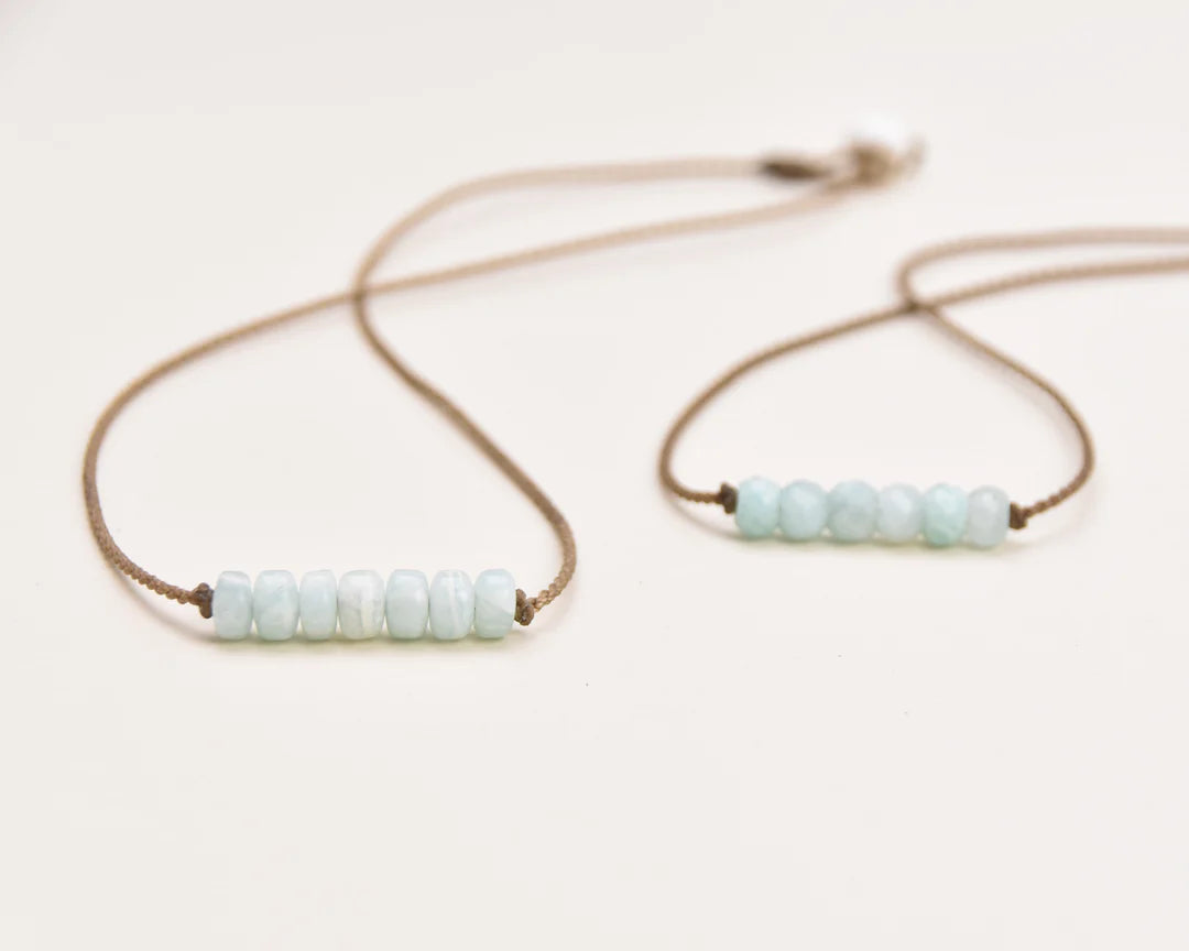 BOHEMIAN NECKLACE - AMAZONITE